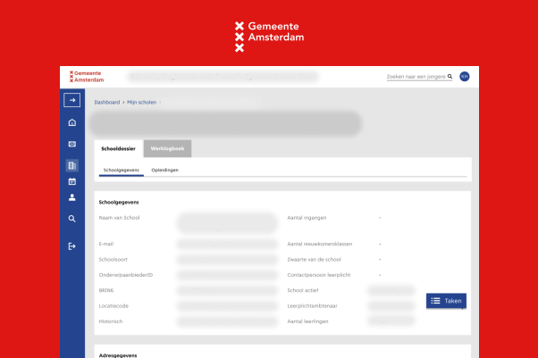 City of Amsterdam: Attendance Officers' Portal