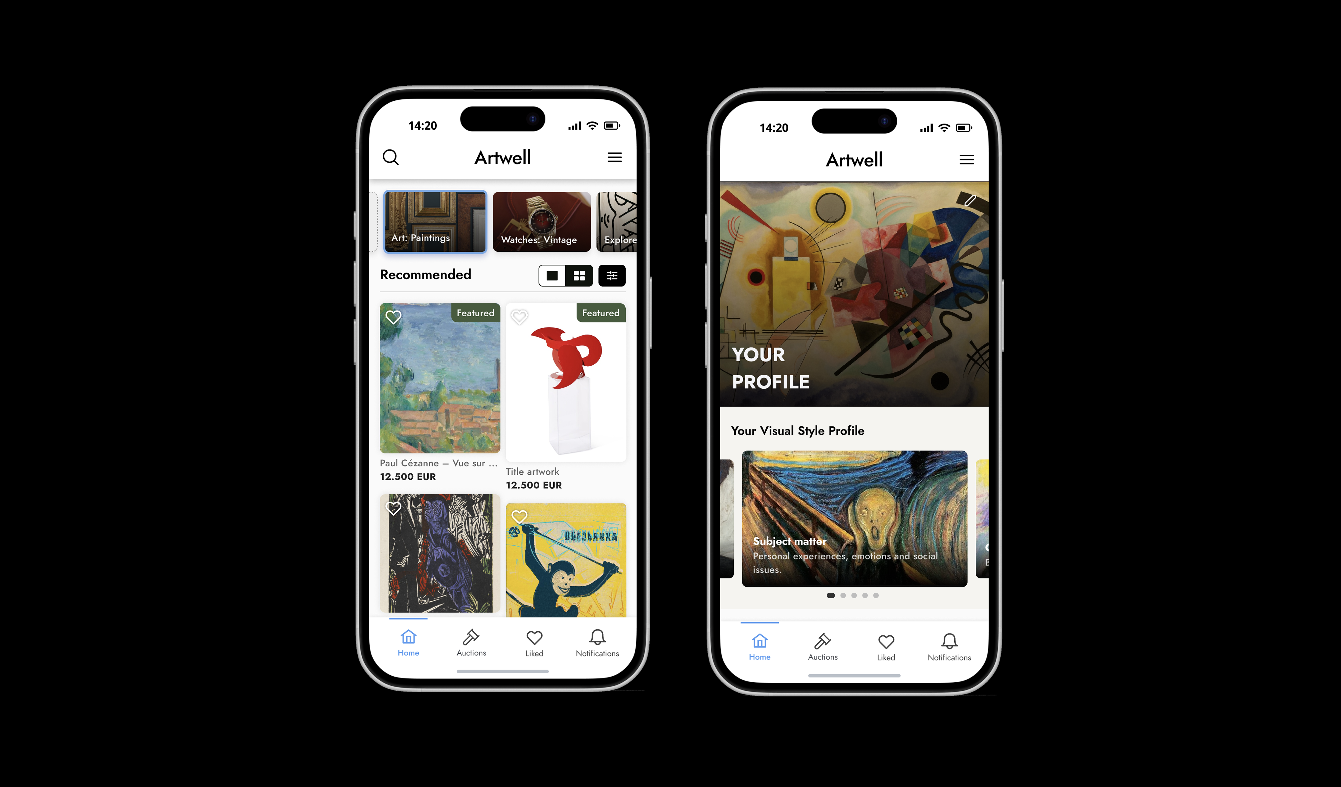 Artwell: Auction App